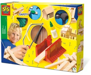 SES Creative Children's Woodwork Set de Luxe