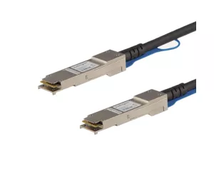 StarTech.com MSA Uncoded Compatible 7m 40G QSFP+ to QSFP+ Direct Attach Breakout Cable Twinax - 40 GbE QSFP+ Copper DAC 40 Gbps Low Power Active Transceiver Module DAC