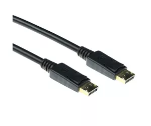 ACT 2 metre DisplayPort cable male - male, power pin 20 not connected