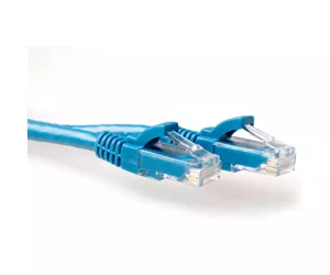 ACT IS8600 tinklo kabelis Mėlyna 0,5 m Cat6 U/UTP (UTP)