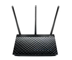 ASUS DSL-AC750 wireless router Gigabit Ethernet Dual-band (2.4 GHz / 5 GHz) Black