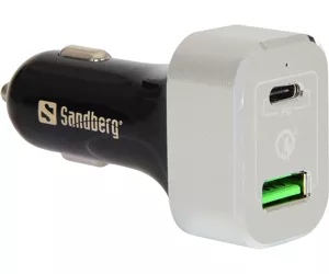 Sandberg Car Charger USB-C PD+QC3.0 63W
