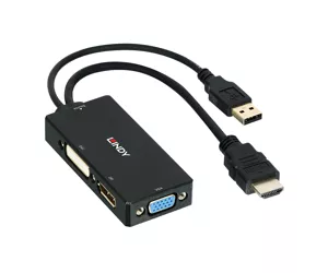 Lindy HDMI to DP/DVI/VGA Converter