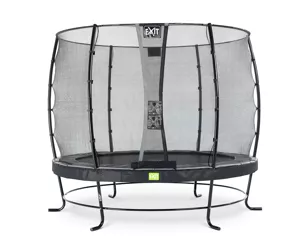 EXIT Elegant Trampolin ø305cm mit Economy Sicherheitsnetz - schwarz