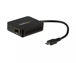 StarTech.com USB-C to Fiber Optic Converter - Open SFP