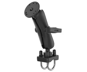 RAM Mounts Double U-Bolt Rail Mount for Smaller Rails