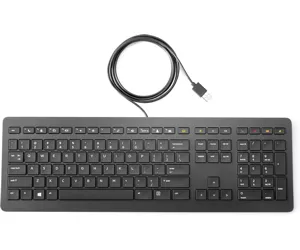 HP Z9N38AA keyboard USB QWERTY Black