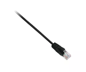 V7 Black Cat6 Unshielded (UTP) Cable RJ45 Male to RJ45 Male 5m 16.4ft