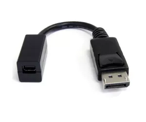 StarTech.com 15cm DisplayPort auf Mini DisplayPort Kabel - 4K x 2K UHD Video - DisplayPort Stecker auf Mini DisplayPort Buchse Adapter Kabel - DP auf mDP 1.2 Monitor Verlängerungskabel