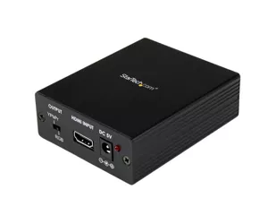 StarTech.com HDMI to VGA Video Adapter Converter with Audio - HD to VGA Monitor 1080p