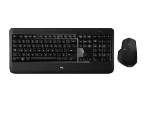Logitech MX900 Performance Keyboard and Mouse Combo klaviatuur Hiir kaasa arvatud USB QWERTZ Saksa keel Must