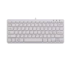 R-Go Tools R-Go Compact Keyboard, QWERTY (NORDIC), white, wired