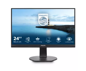 Philips B Line FHD LCD monitor with USB-C dock 241B7QUPBEB/00