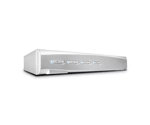 Lindy 4 Port DVI-I Single Link KVM Switch Pro