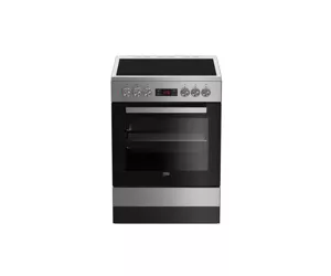 Beko FSE67310GX cooker Freestanding cooker Ceramic Stainless steel A