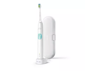 Philips 4300 series HX6807/28 electric toothbrush Adult Sonic toothbrush Mint colour, White