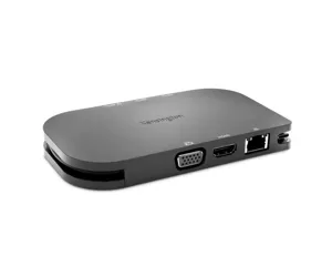 Kensington SD1600P USB-C Mobile Docking Station w/ Pass-Through Charging - 4K HDMI or HD VGA - Win/Chrome/Mac