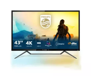 Philips M Line 4K HDR display with Ambiglow 436M6VBPAB/00