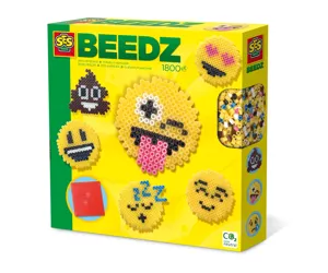 SES Creative Beedz Iron on beads emoticons