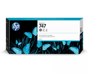 HP Струйный картридж 747 DesignJet, 300 мл, серый