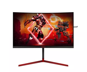 AOC AGON 3 AG273QCG kompiuterio monitorius 68,6 cm (27") 2560 x 1440 pikseliai Quad HD LED Juoda, Raudona