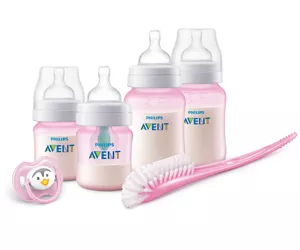 Philips AVENT SCD807/01 maitinimo buteliukas 125 ml 260 ml Polipropilenas (PP) Rožinė, Permatomas