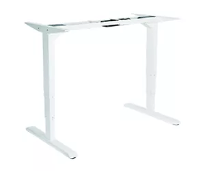 Equip ERGO Electric Sit-Stand Desk Frame, Dual Motor, White