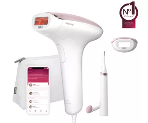 Philips Lumea Advanced BRI920/00 light hair remover Интенсивное импульсное световое излучение Розовый, Белый