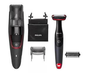 Philips BEARDTRIMMER Series 7000 0,5 mm täpsusega seaded, vaakumiga habemepiirel