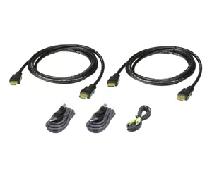 ATEN HDMI Dual Display Secure KVM; 1,8M USB HDMI Dual Display