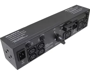 Vertiv MP2-220L toitejaotuskomponent (PDU) 4 vahelduvvoolu kontakt 2U Must