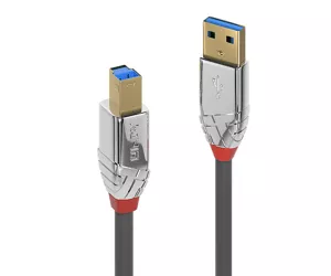 Lindy 2m USB 3.0 Type A to B Cable, Cromo Line