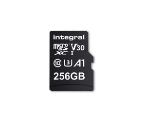 Integral 256GB PREMIUM HIGH SPEED MICROSDHC/XC V30 UHS-I U3
