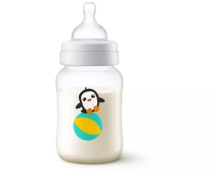 Philips AVENT 1 pudel, 260 ml Koolikutevastane lutipudel