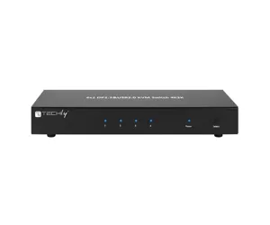 Techly IDATA DP-KVM4