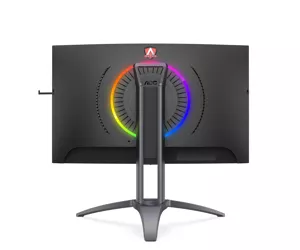 AOC AGON 3 AG273QCX kompiuterio monitorius 68,6 cm (27") 2560 x 1440 pikseliai Quad HD LED Juoda, Raudona