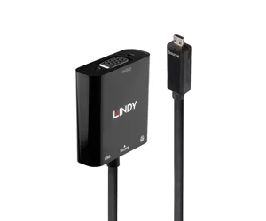 Lindy Micro HDMI D to VGA & Audio Converter