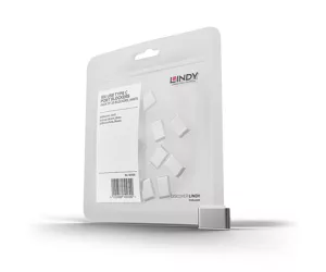 Lindy USB Typ C Port Blockers, white, 10pcs