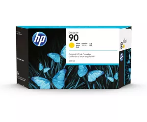 HP 90 3-pack 400-ml Yellow DesignJet Ink Cartridges