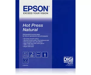 Epson Hot Press Natural, 24" x 15m, 300g/m²