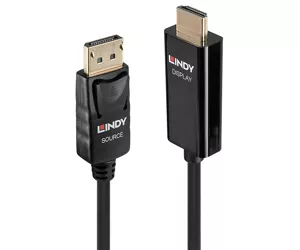 Lindy 0.5m DP to HDMI Adapter Cable