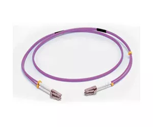 C2G 50M LC/LC OM4 LSZH FIBRE PATCH - VIOLET