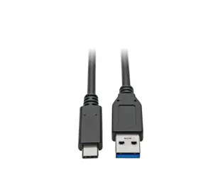 Tripp Lite U428-C03-G2 USB-kaabel 0,9 m USB 3.2 Gen 2 (3.1 Gen 2) USB A USB C Must