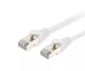 Equip Cat.6A S/FTP Patch Cable, 20m, White