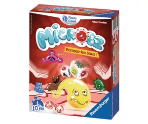 Ravensburger – 26682 – Microbz Action- und Reflexspiel (französische Version)