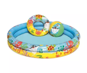 Bestway Inflatable Play Pool - 2-Ring - Φ1.22m x H20cm
