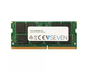 V7 V7213008GBS-SR mälumoodul 8 GB 1 x 8 GB DDR4 2666 MHz