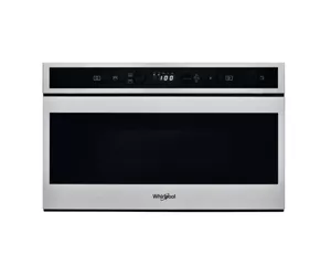 Whirlpool W6 MN840 Įmontuoti Mikrobangų krosnelė su kepsninės funkcija 22 L 750 W Juoda, Nerūdijančiojo plieno