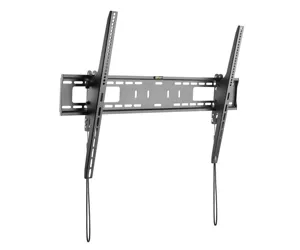 StarTech.com TV Wall Mount supports 60-100 inch VESA Displays (165lb/75kg) - Heavy Duty Tilting Universal TV Wall Mount - Adjustable Mounting Bracket for Large Flat Screens - Low Profile