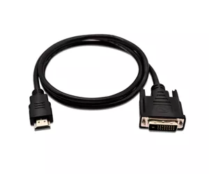 V7 Black Video Cable HDMI Male to DVI-D Male 1m 3.3ft